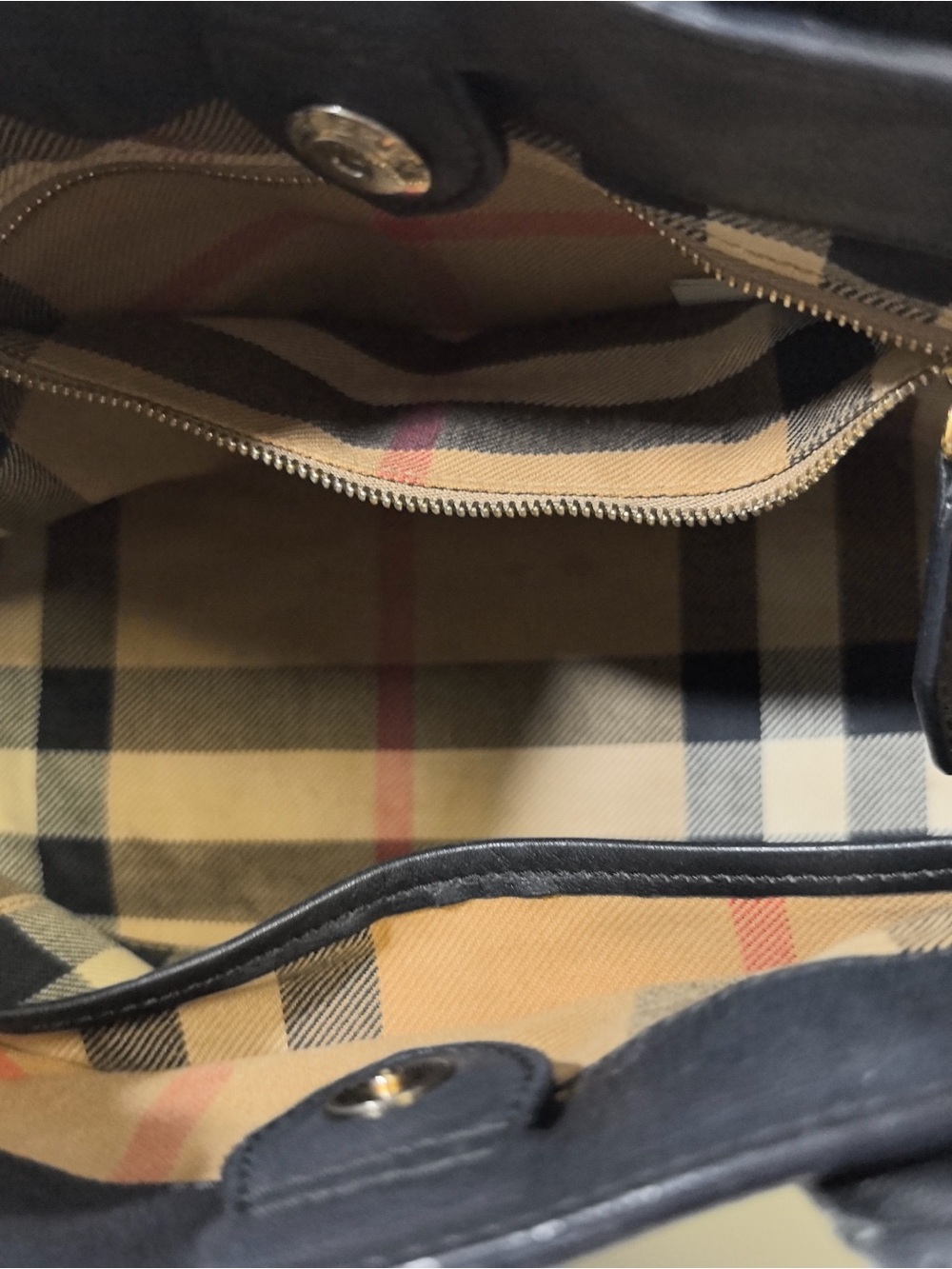 Pre-Owned Burberry Small Banner tote bag - Picture 8 of 8